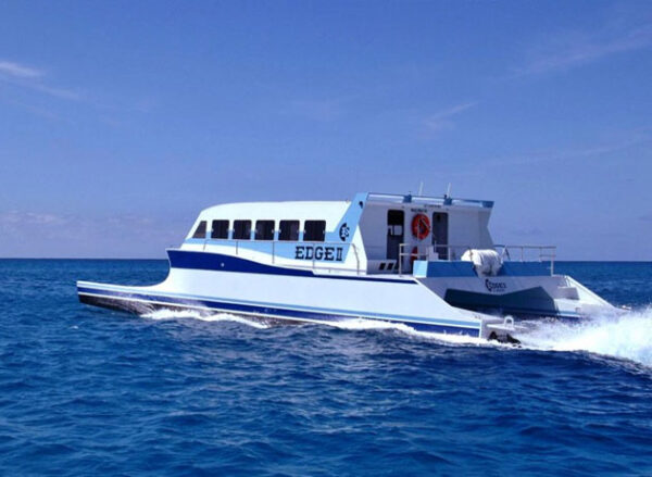 Getting to Saba Island by The Edge Ferry from St Maarten to Saba